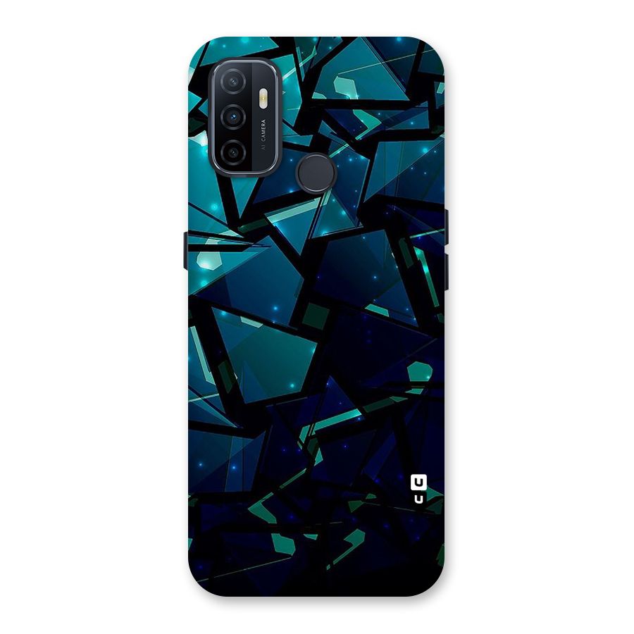 Abstract Glass Design Back Case for Oppo A32