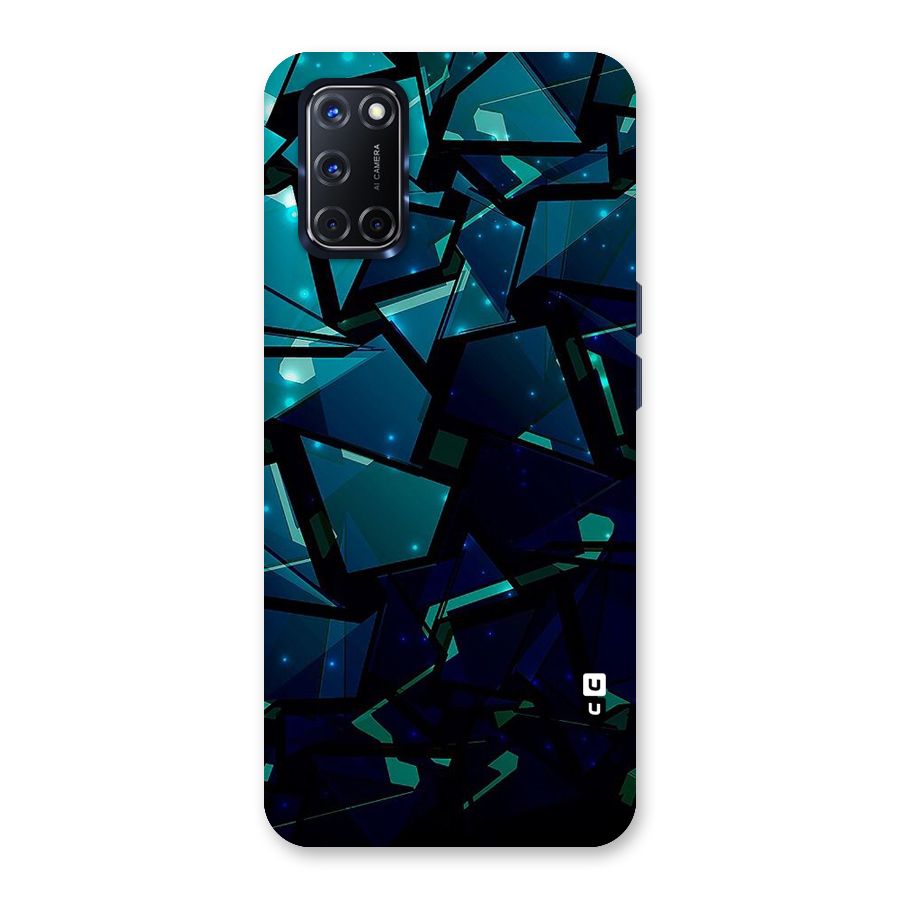 Abstract Glass Design Back Case for Oppo A52