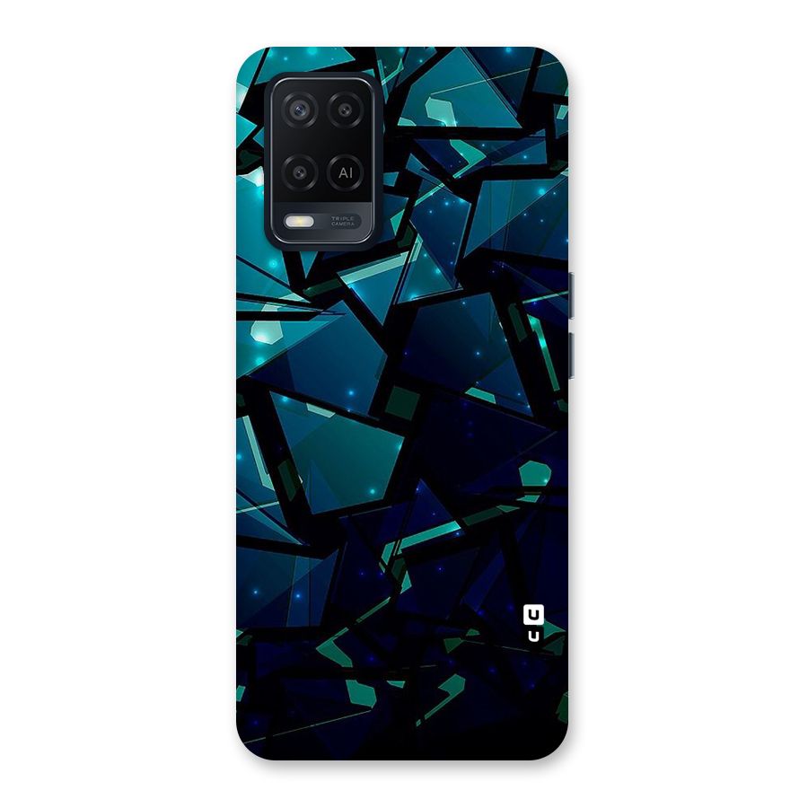 Abstract Glass Design Back Case for Oppo A54