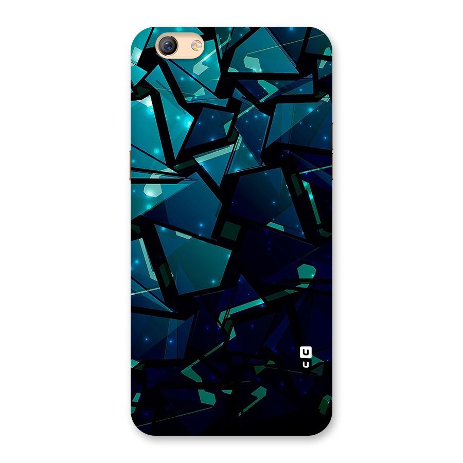 Abstract Glass Design Back Case for Oppo F3 Plus