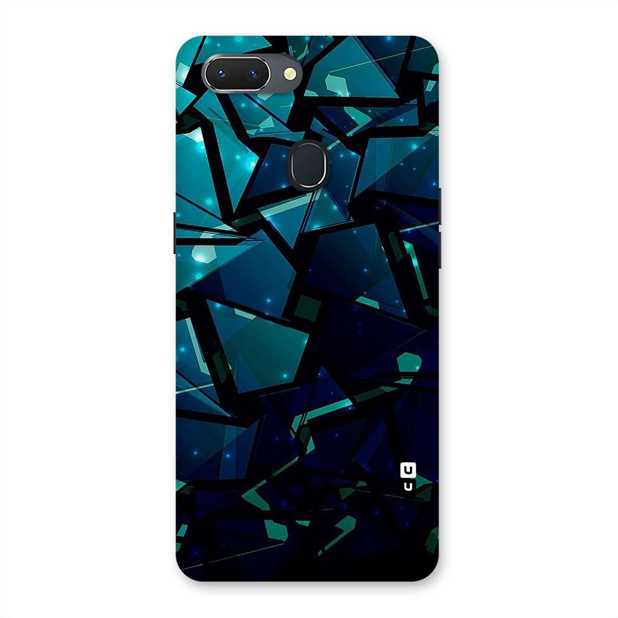 Abstract Glass Design Back Case for Oppo Realme 2