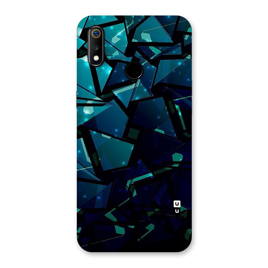 Abstract Glass Design Back Case for Realme 3