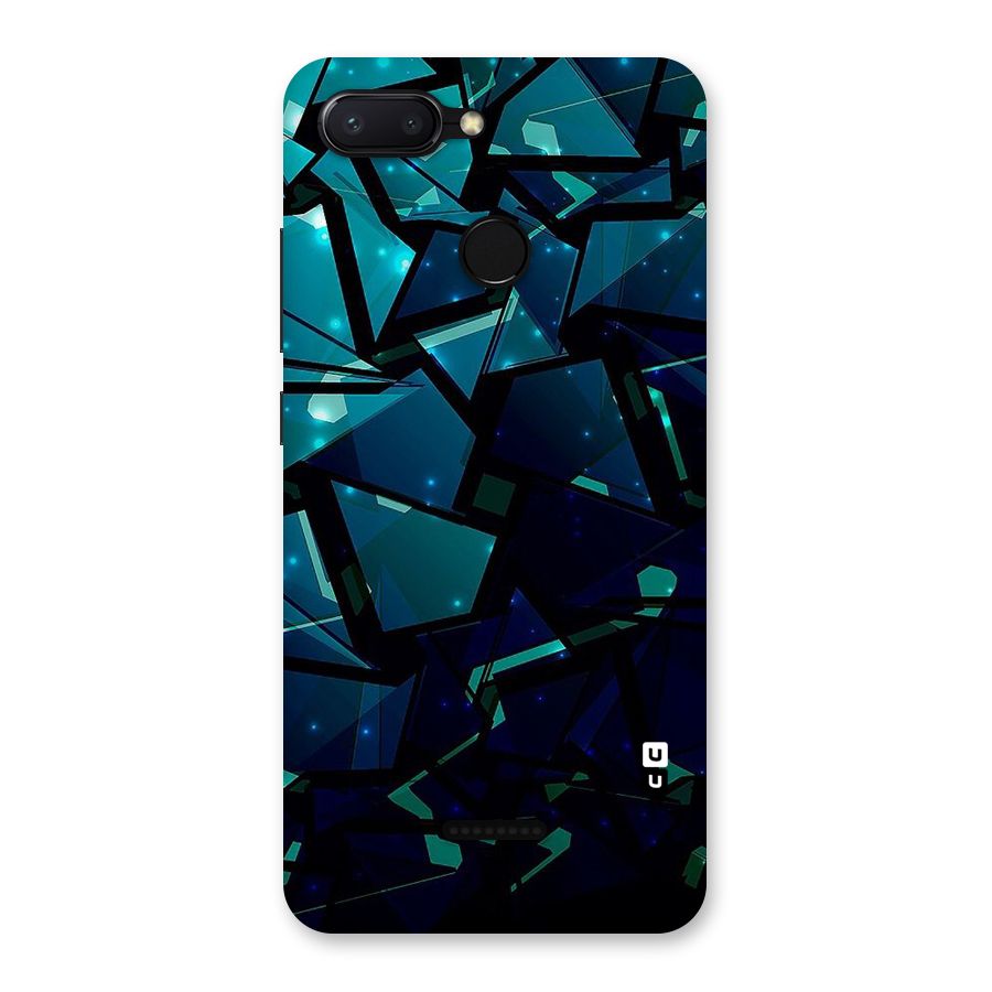 Abstract Glass Design Back Case for Redmi 6