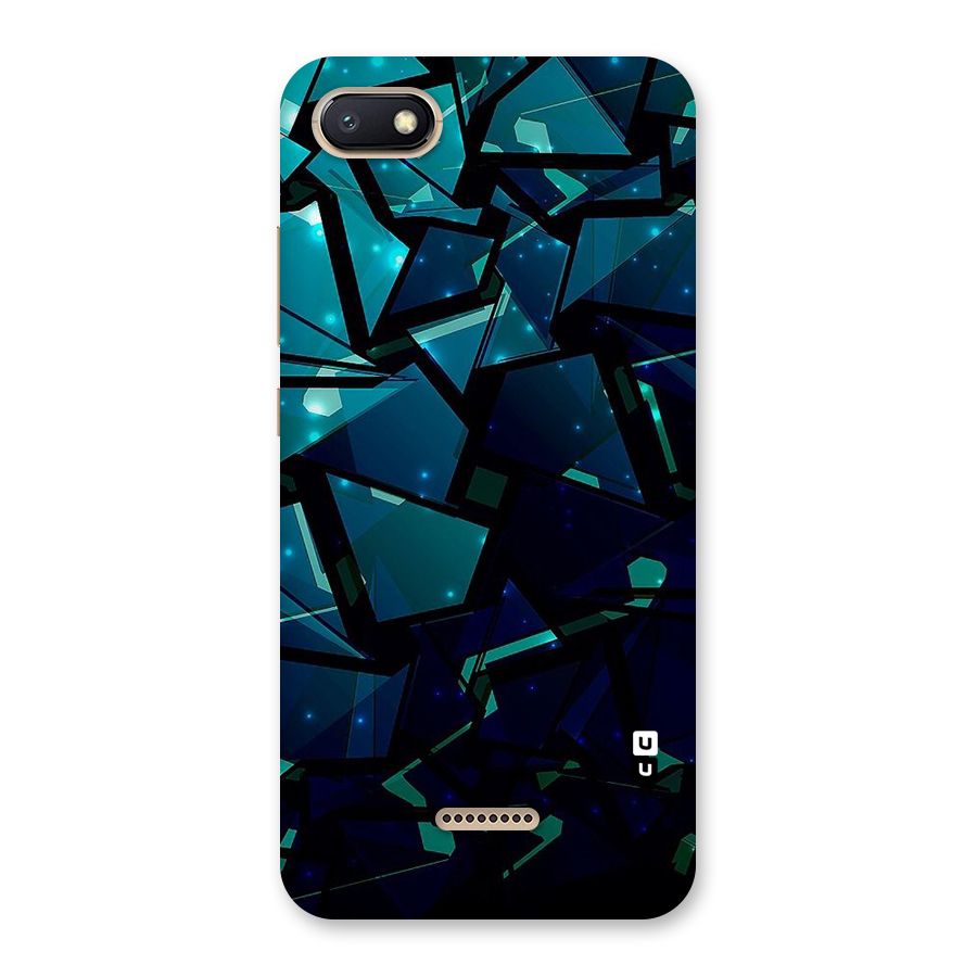 Abstract Glass Design Back Case for Redmi 6A
