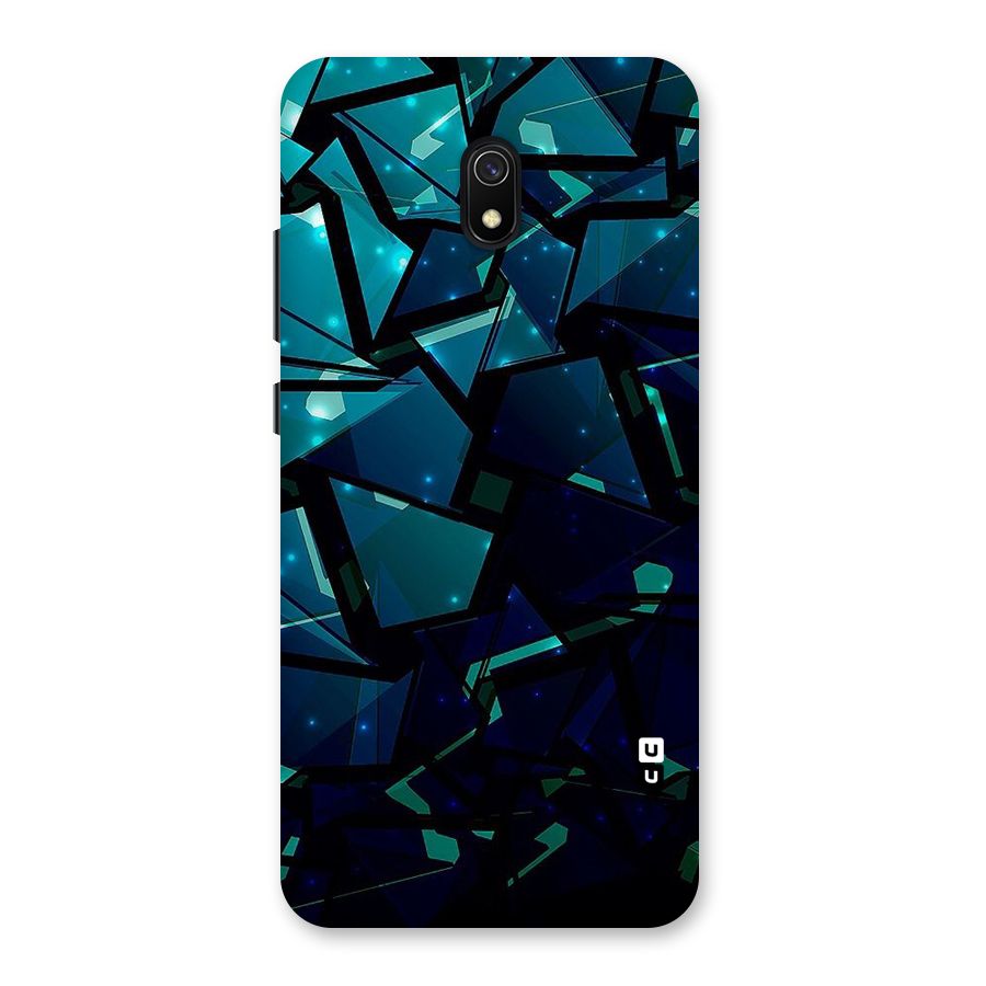 Abstract Glass Design Back Case for Redmi 8A