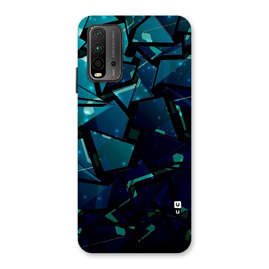 Abstract Glass Design Back Case for Redmi 9 Power
