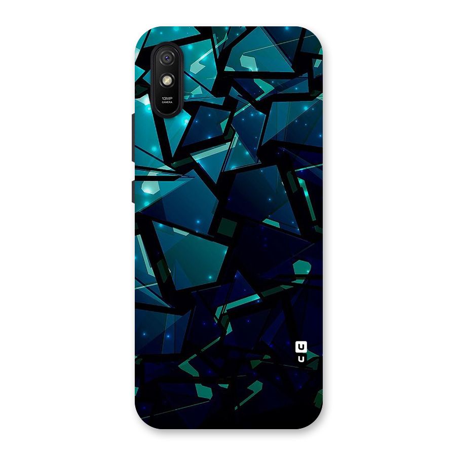 Abstract Glass Design Back Case for Redmi 9i