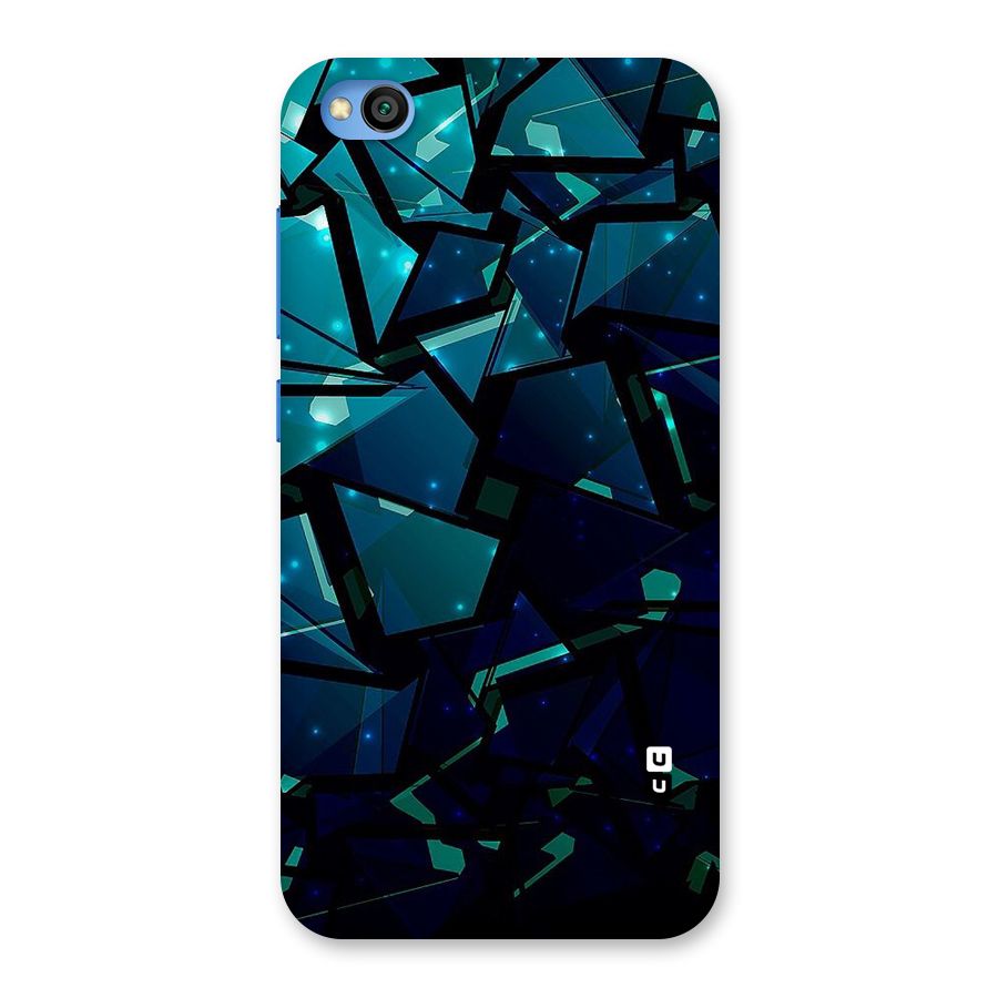 Abstract Glass Design Back Case for Redmi Go