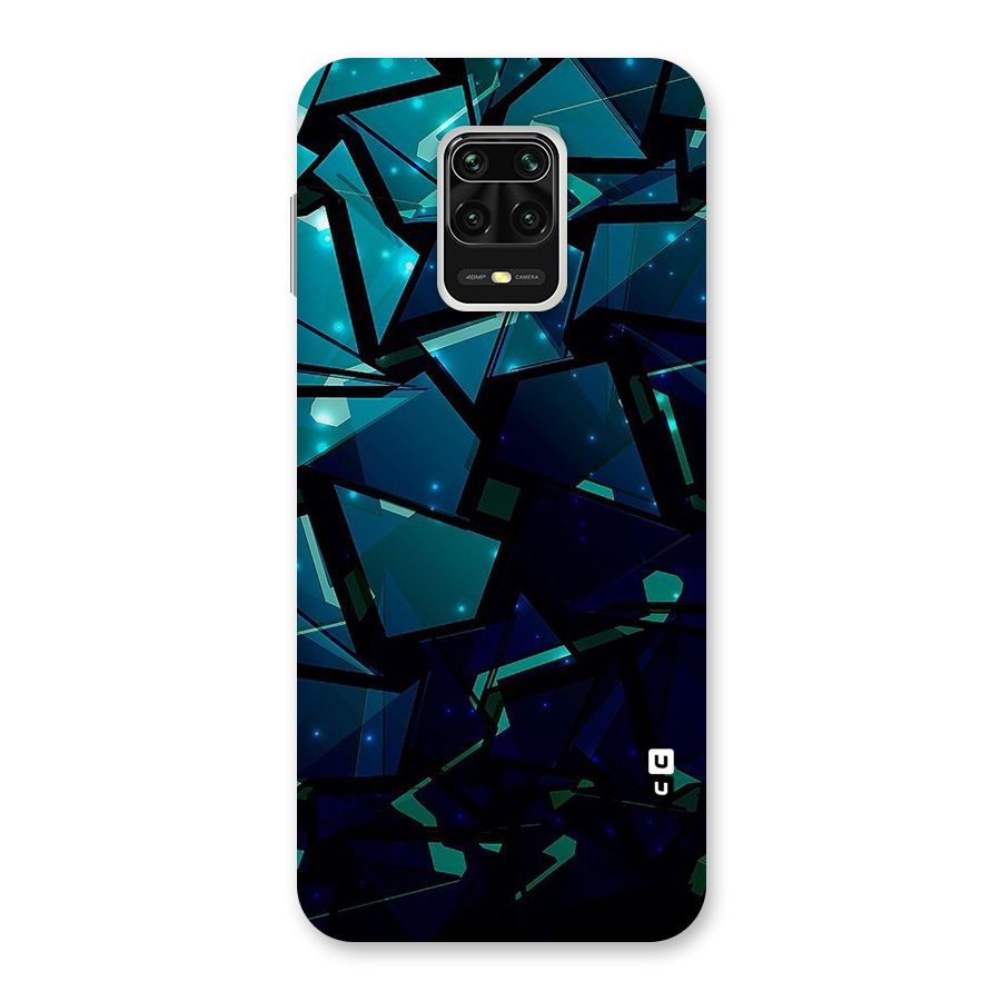 Abstract Glass Design Back Case for Redmi Note 9 Pro