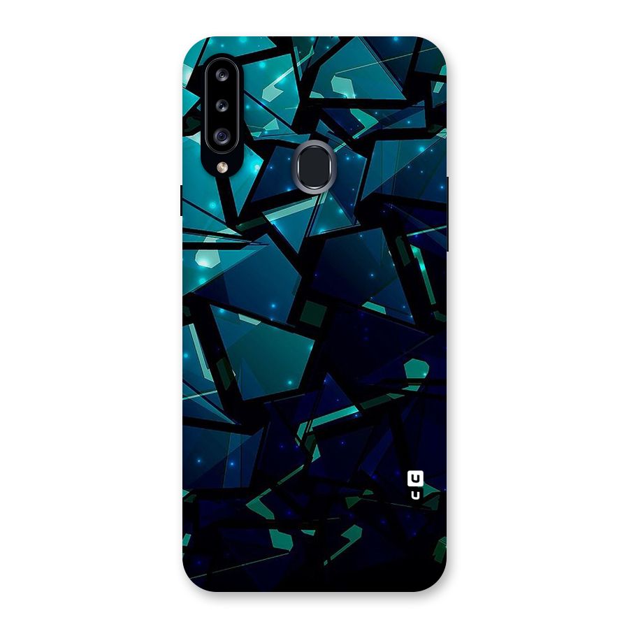 Abstract Glass Design Back Case for Samsung Galaxy A20s