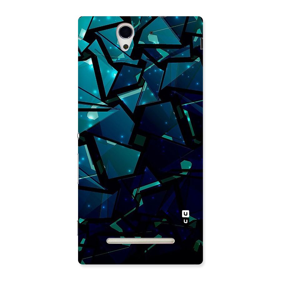 Abstract Glass Design Back Case for Sony Xperia C3