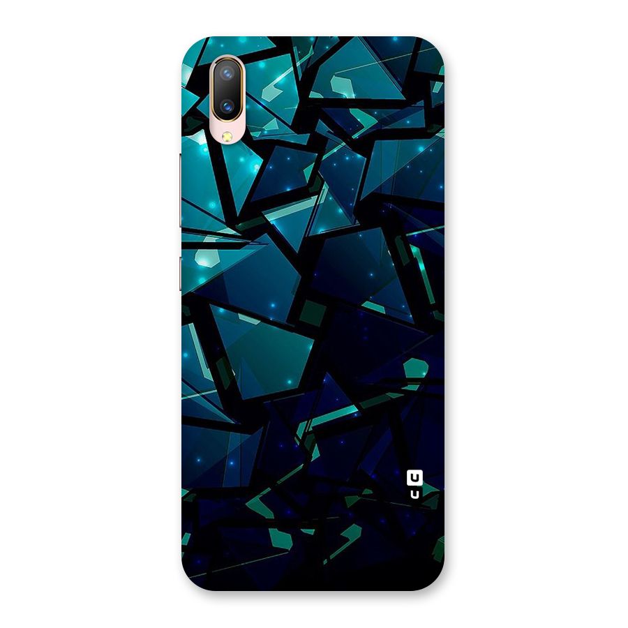 Abstract Glass Design Back Case for Vivo V11 Pro