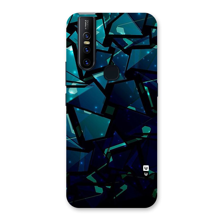 Abstract Glass Design Back Case for Vivo V15