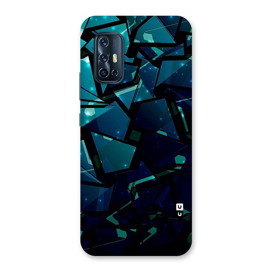 Abstract Glass Design Back Case for Vivo V17