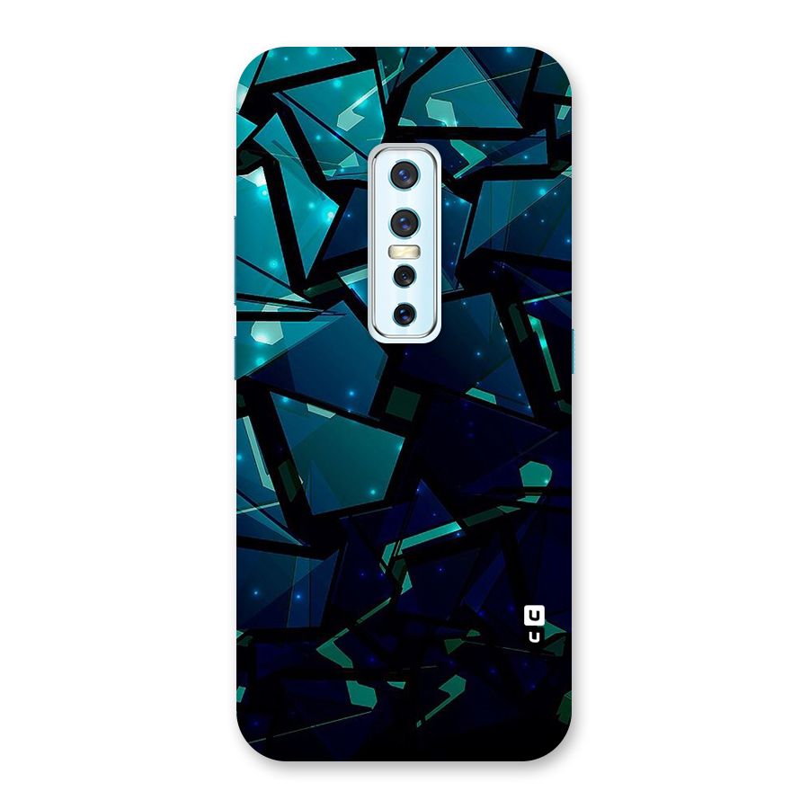 Abstract Glass Design Back Case for Vivo V17 Pro