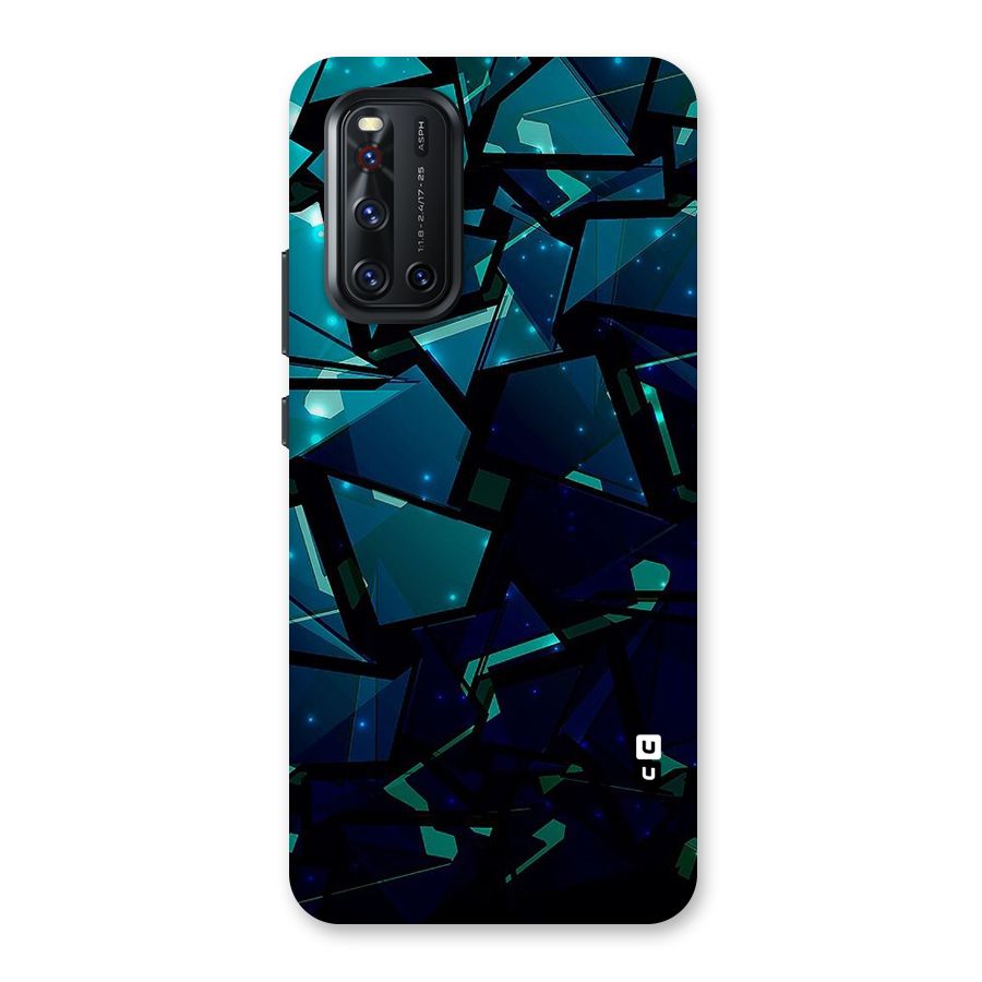 Abstract Glass Design Back Case for Vivo V19