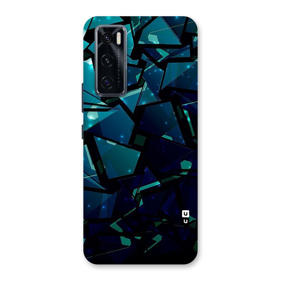Abstract Glass Design Back Case for Vivo V20 SE