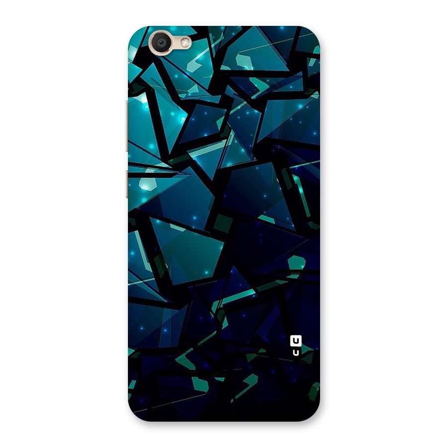 Abstract Glass Design Back Case for Vivo V5