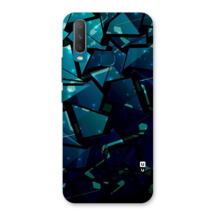 Abstract Glass Design Back Case for Vivo Y15