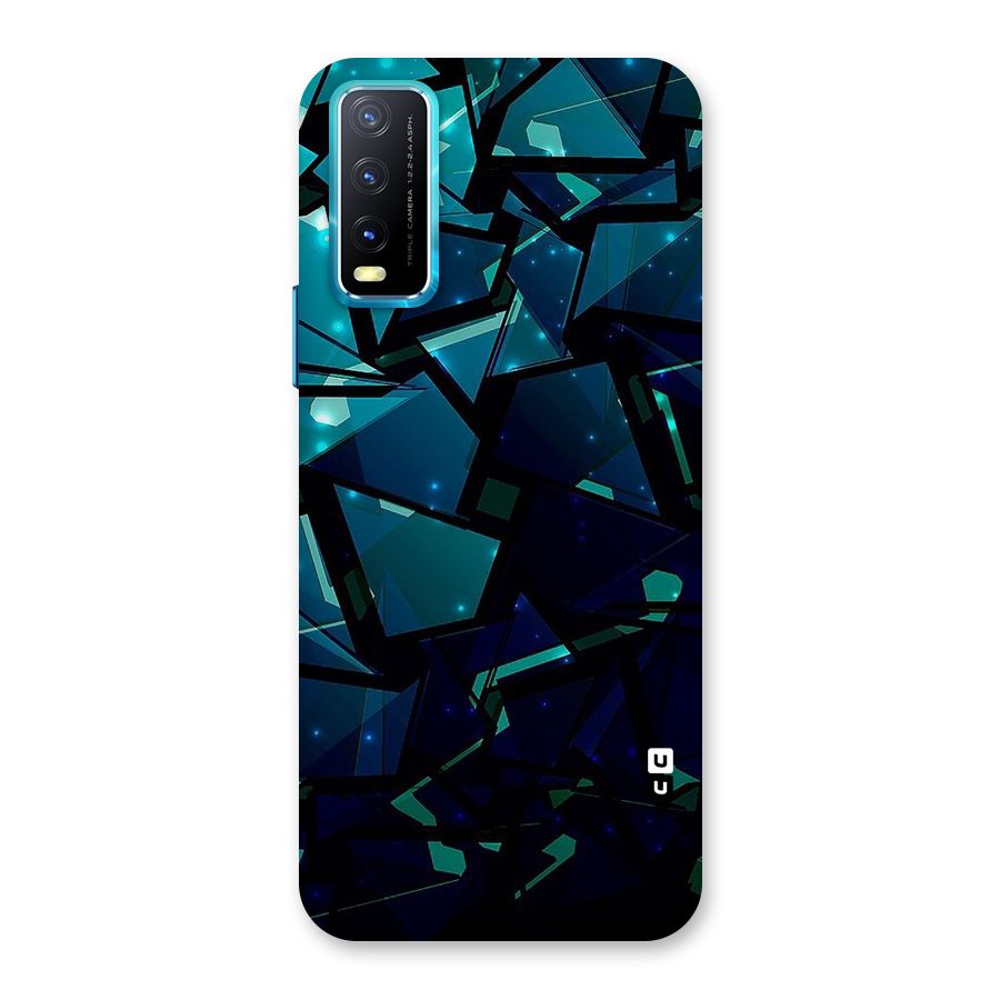 Abstract Glass Design Back Case for Vivo Y20
