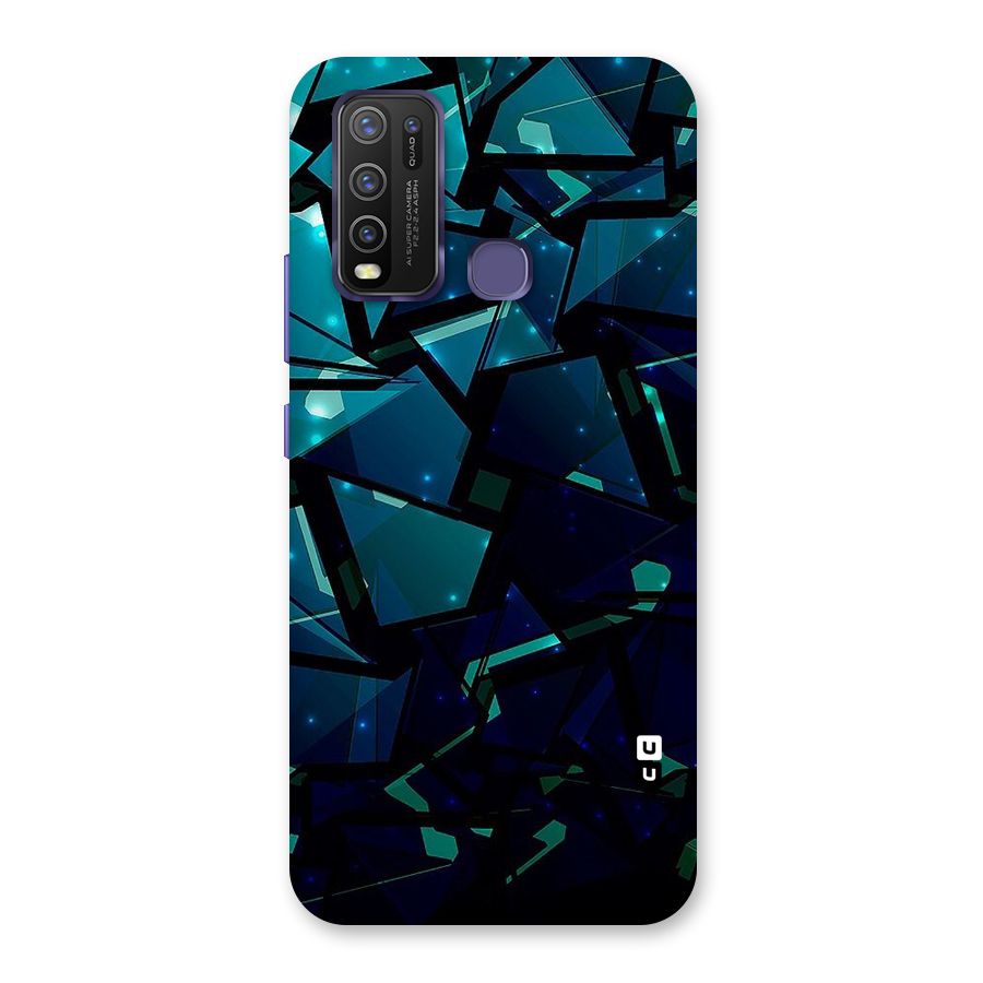 Abstract Glass Design Back Case for Vivo Y50