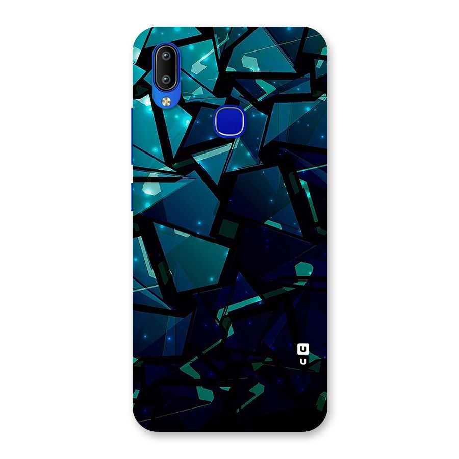 Abstract Glass Design Back Case for Vivo Y91