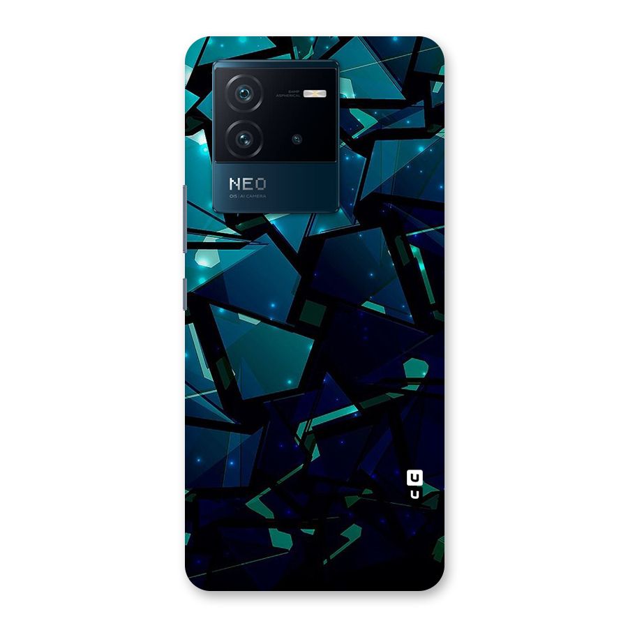 Abstract Glass Design Back Case for Vivo iQOO Neo 6 5G