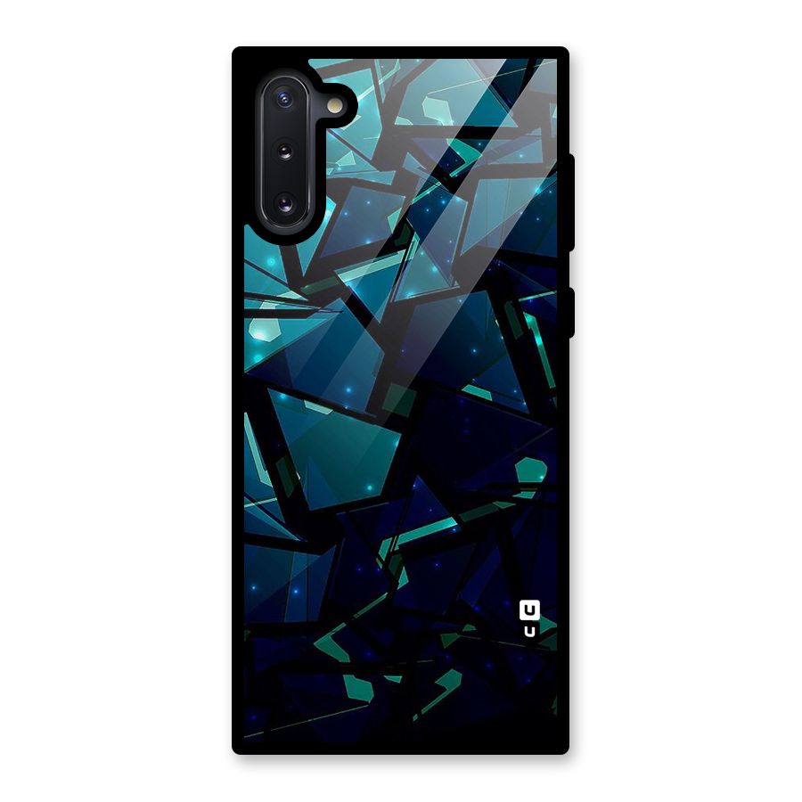 Abstract Glass Design Glass Back Case for Galaxy Note 10