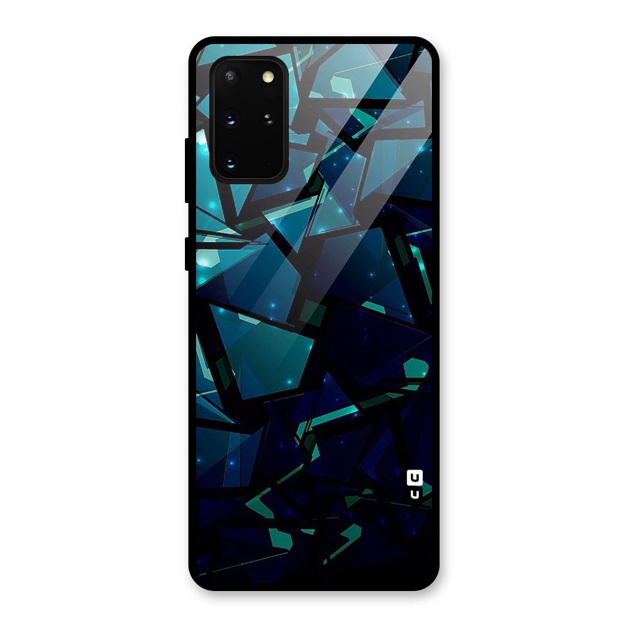 Abstract Glass Design Glass Back Case for Galaxy S20 Plus