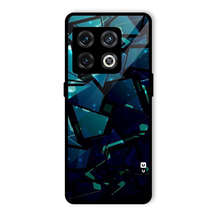 Abstract Glass Design Glass Back Case for OnePlus 10 Pro 5G