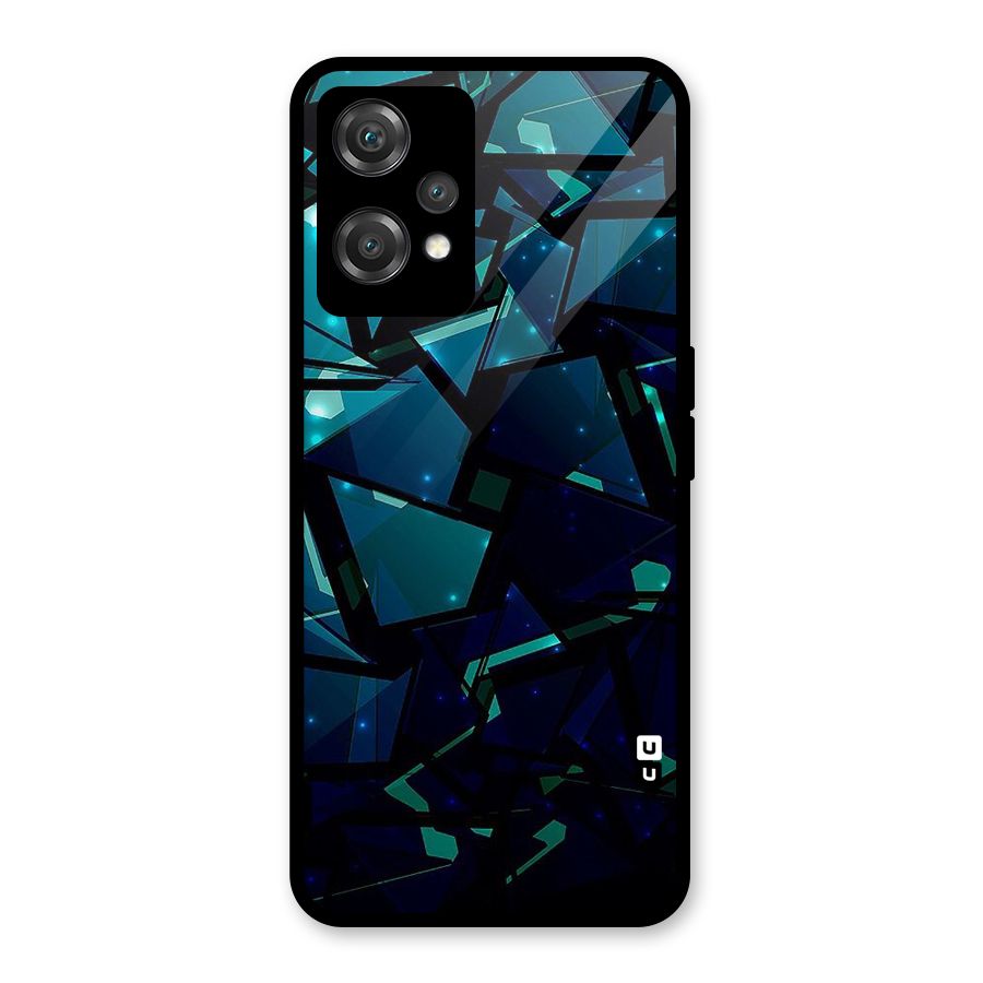 Abstract Glass Design Glass Back Case for OnePlus Nord CE 2 Lite 5G
