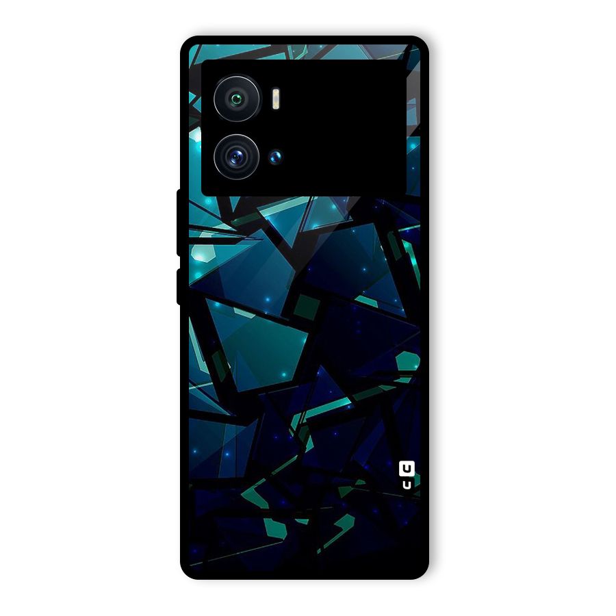 Abstract Glass Design Glass Back Case for Vivo iQOO 9 Pro
