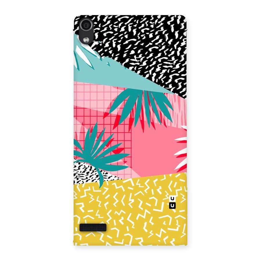 Abstract Grass Hues Back Case for Ascend P6