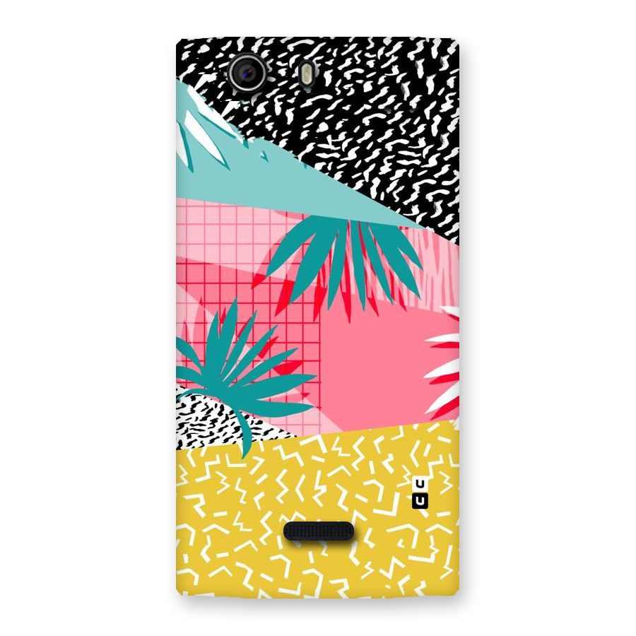 Abstract Grass Hues Back Case for Canvas Nitro 2 E311