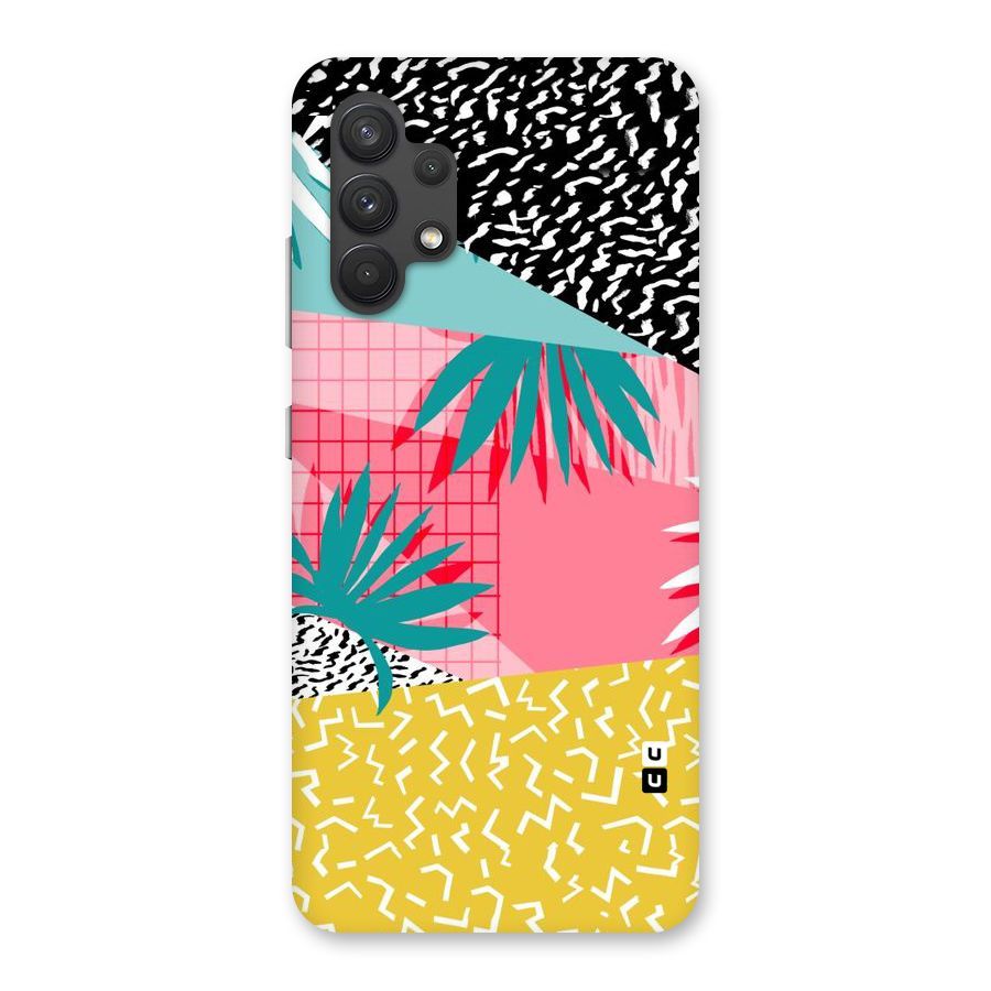 Abstract Grass Hues Back Case for Galaxy A32