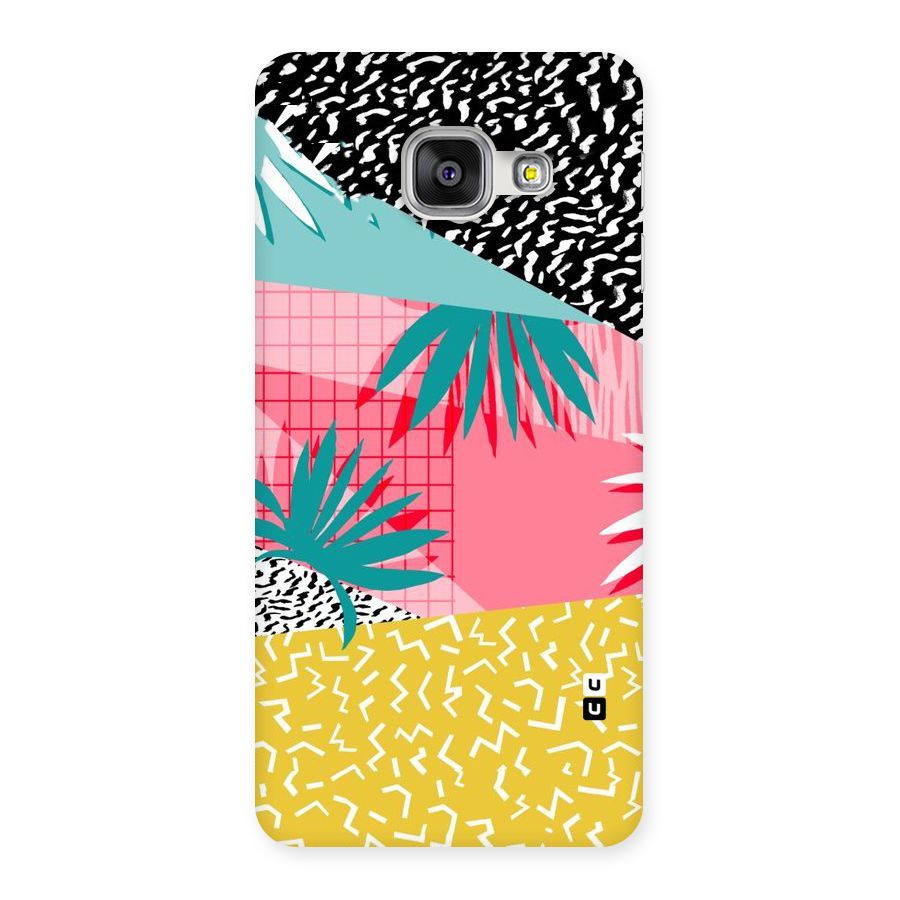 Abstract Grass Hues Back Case for Galaxy A3 2016