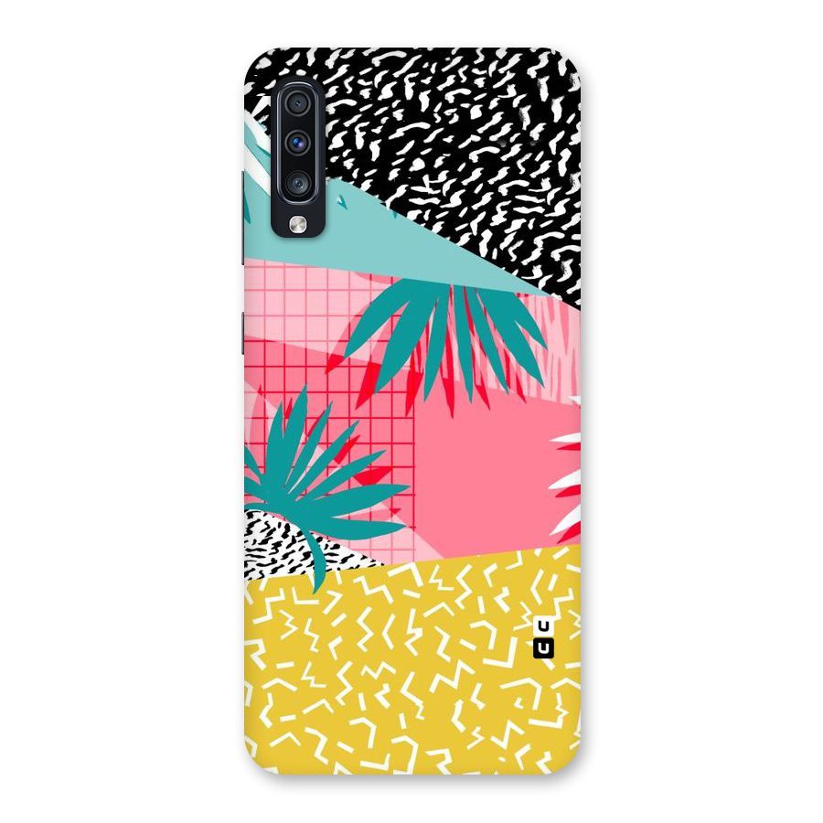 Abstract Grass Hues Back Case for Galaxy A70