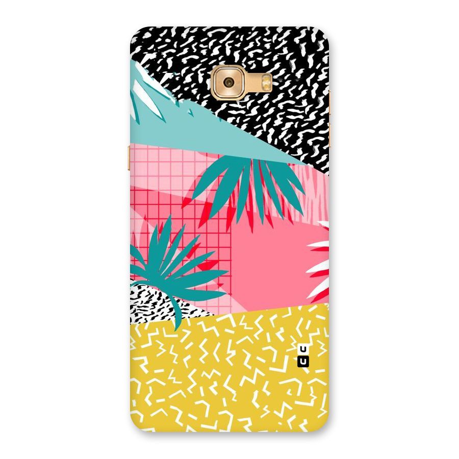 Abstract Grass Hues Back Case for Galaxy C9 Pro
