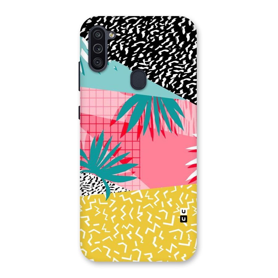 Abstract Grass Hues Back Case for Galaxy M11