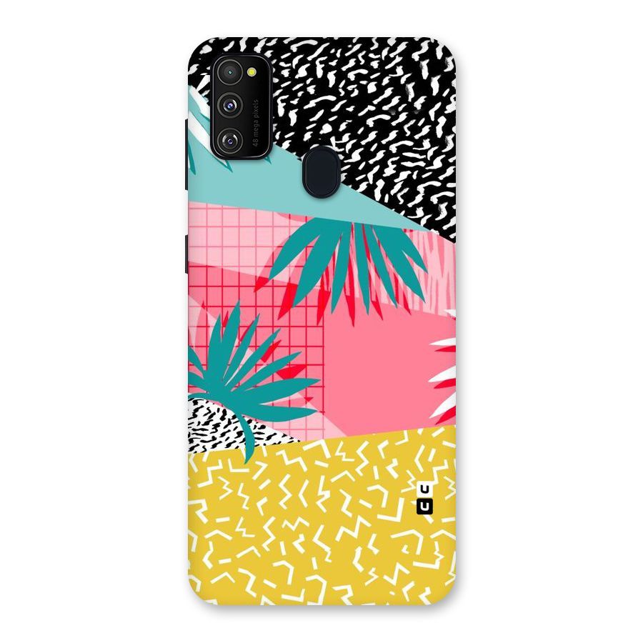 Abstract Grass Hues Back Case for Galaxy M30s