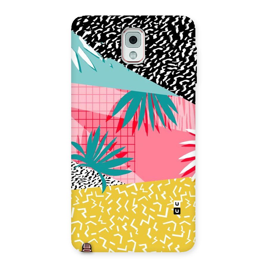 Abstract Grass Hues Back Case for Galaxy Note 3