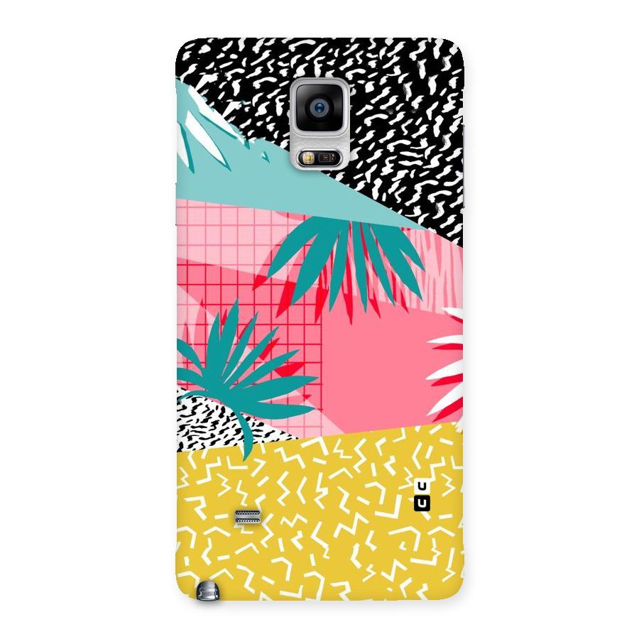 Abstract Grass Hues Back Case for Galaxy Note 4