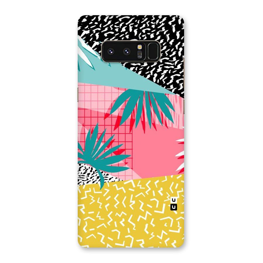 Abstract Grass Hues Back Case for Galaxy Note 8