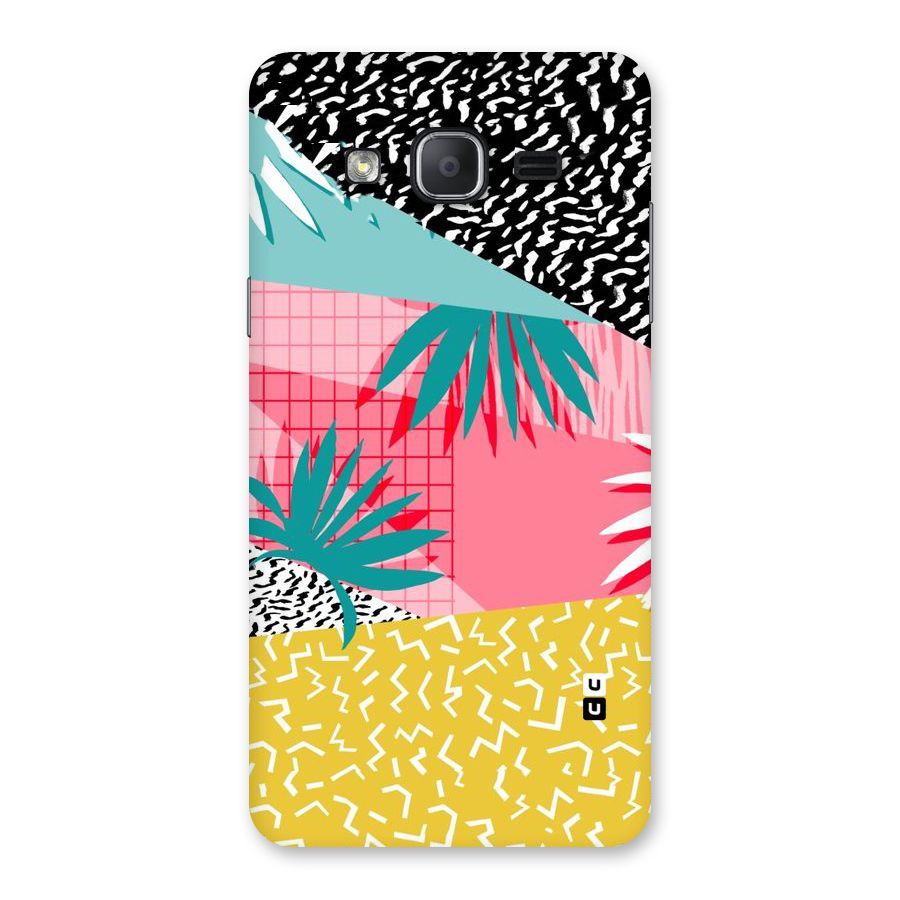 Abstract Grass Hues Back Case for Galaxy On7 2015