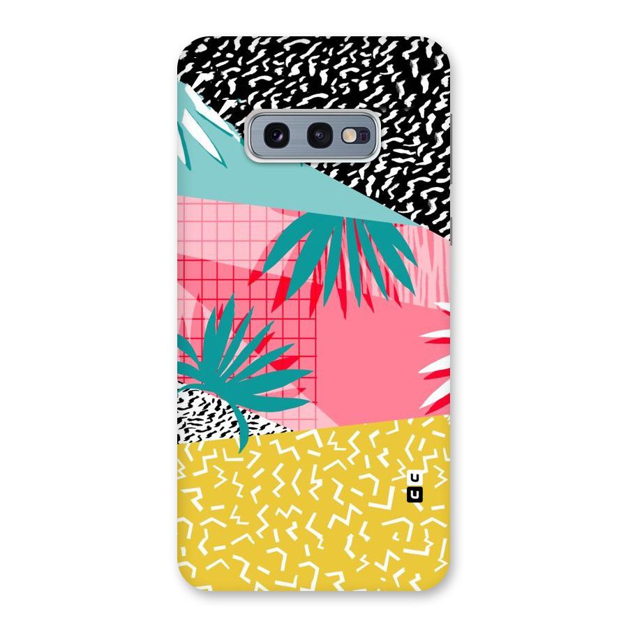 Abstract Grass Hues Back Case for Galaxy S10e