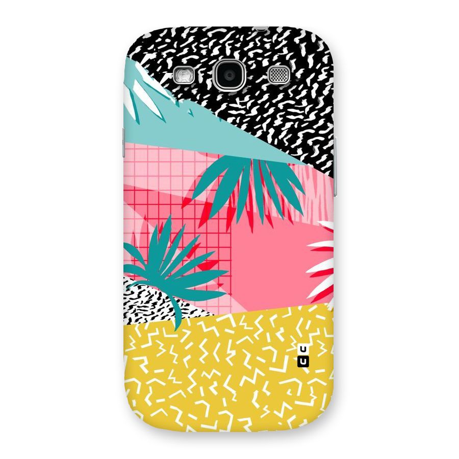 Abstract Grass Hues Back Case for Galaxy S3