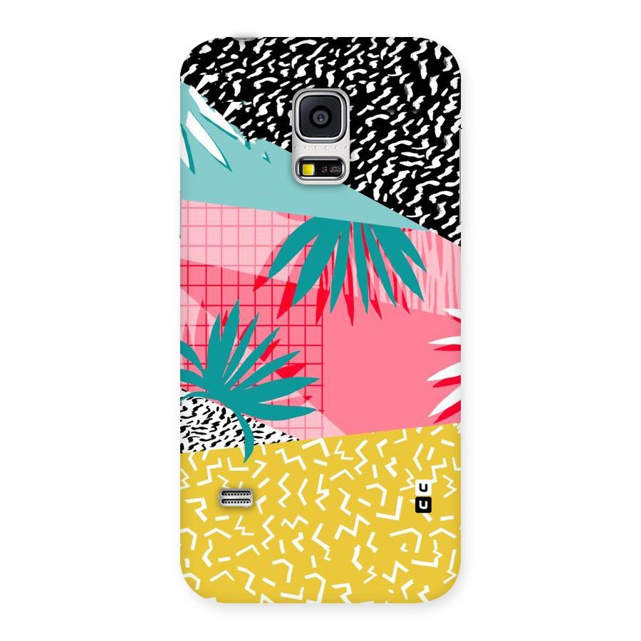 Abstract Grass Hues Back Case for Galaxy S5 Mini