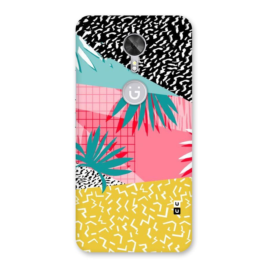Abstract Grass Hues Back Case for Gionee A1