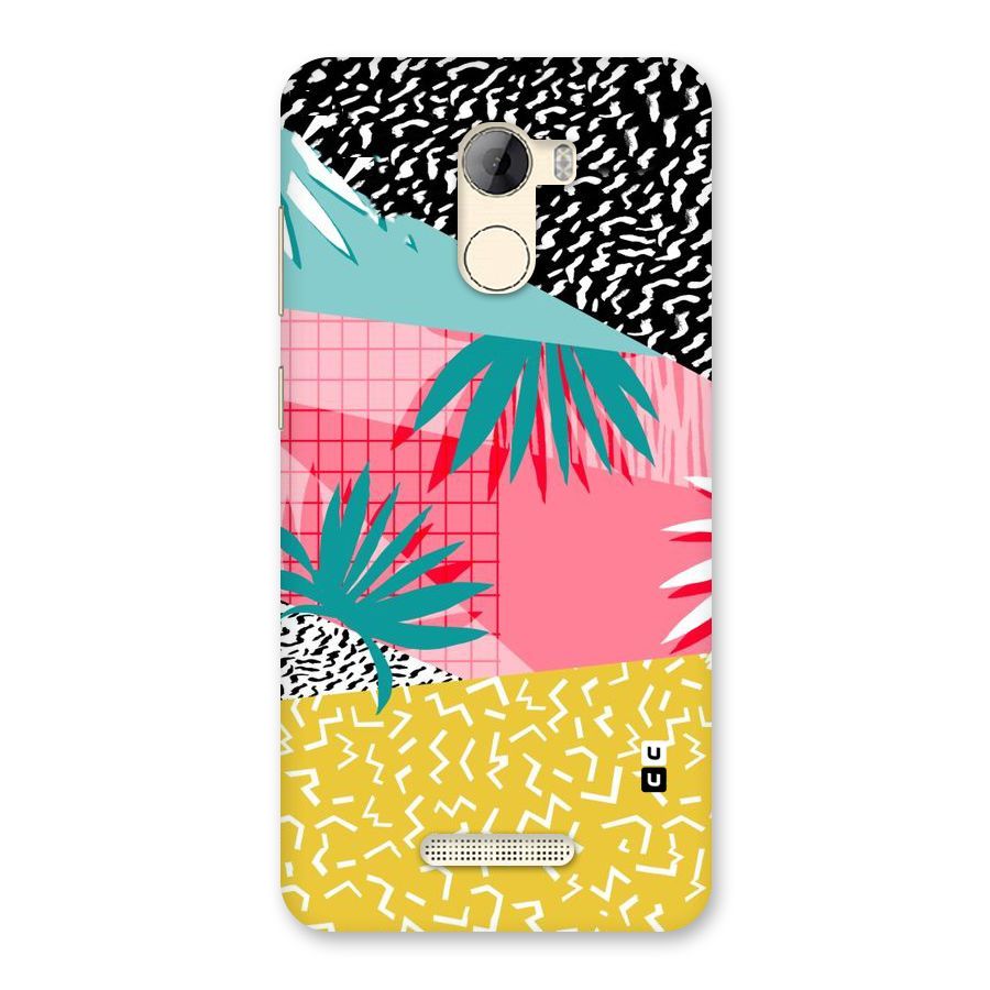 Abstract Grass Hues Back Case for Gionee A1 LIte