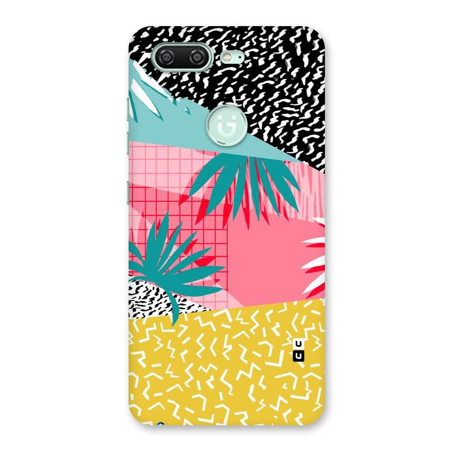Abstract Grass Hues Back Case for Gionee S10